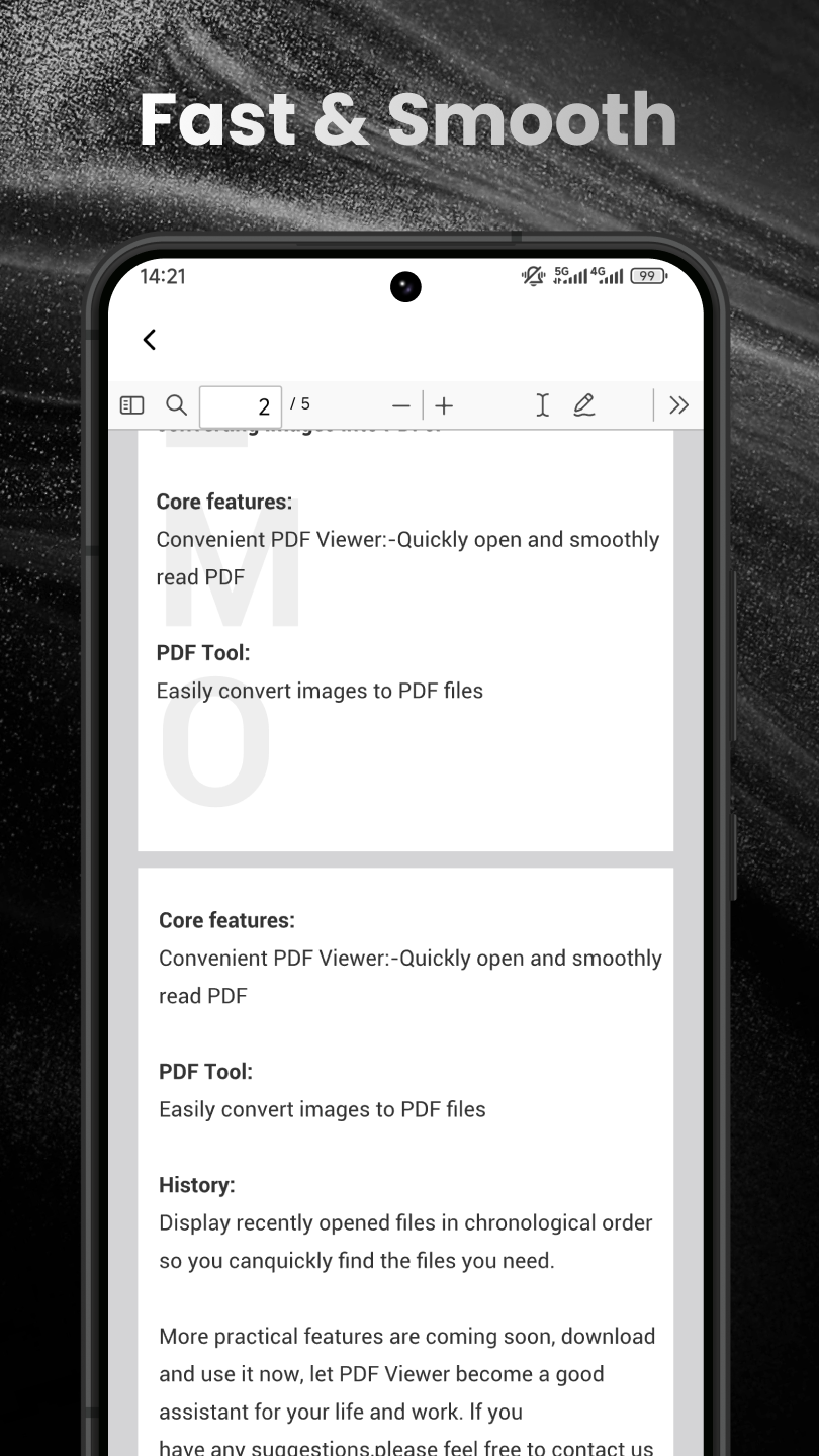 SnapPDF Interface Details